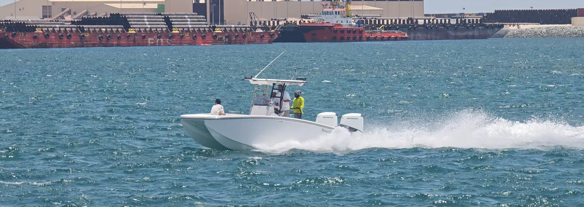 Doha Craft boat at sea
